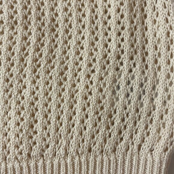 Willow & Wind. Short knitted blouse in beige color size M. Made in China. - Picture 7 of 9